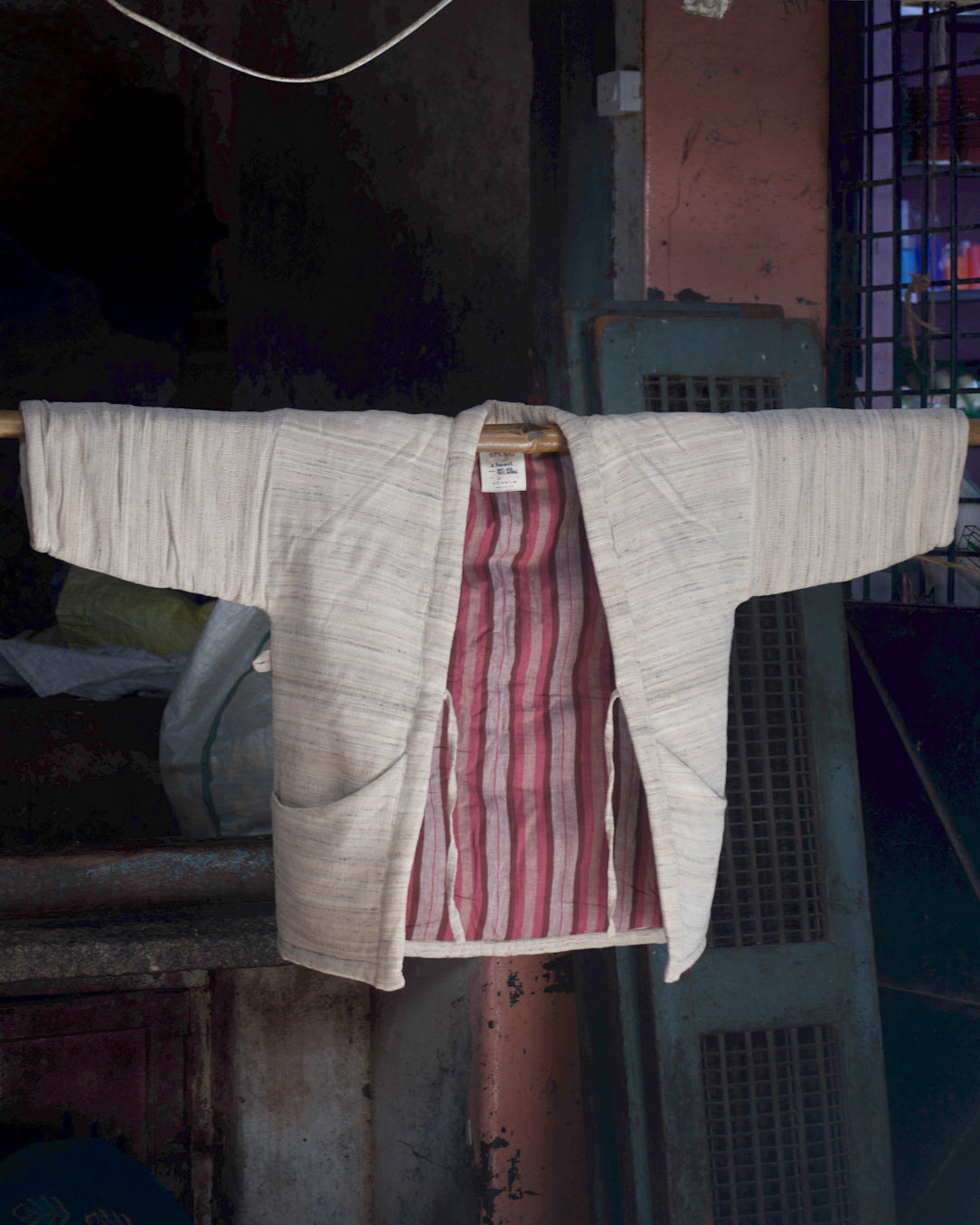 The Ta Hanten - Ivory Wheat Jacket