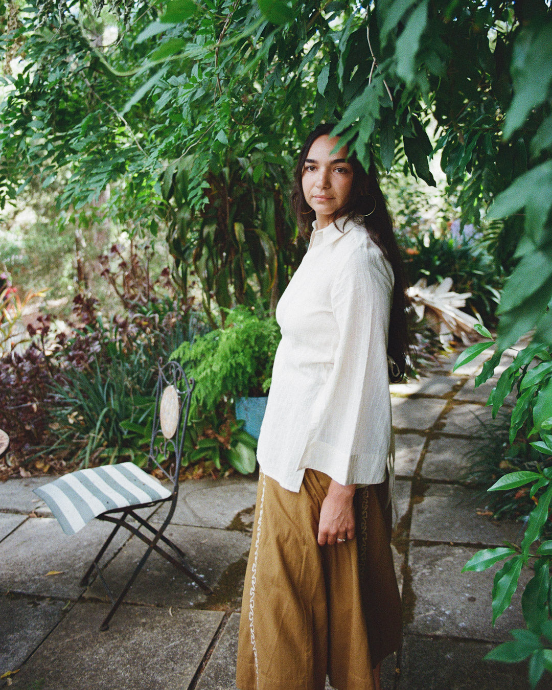 The Fuxi Shirt - Organic Kora White