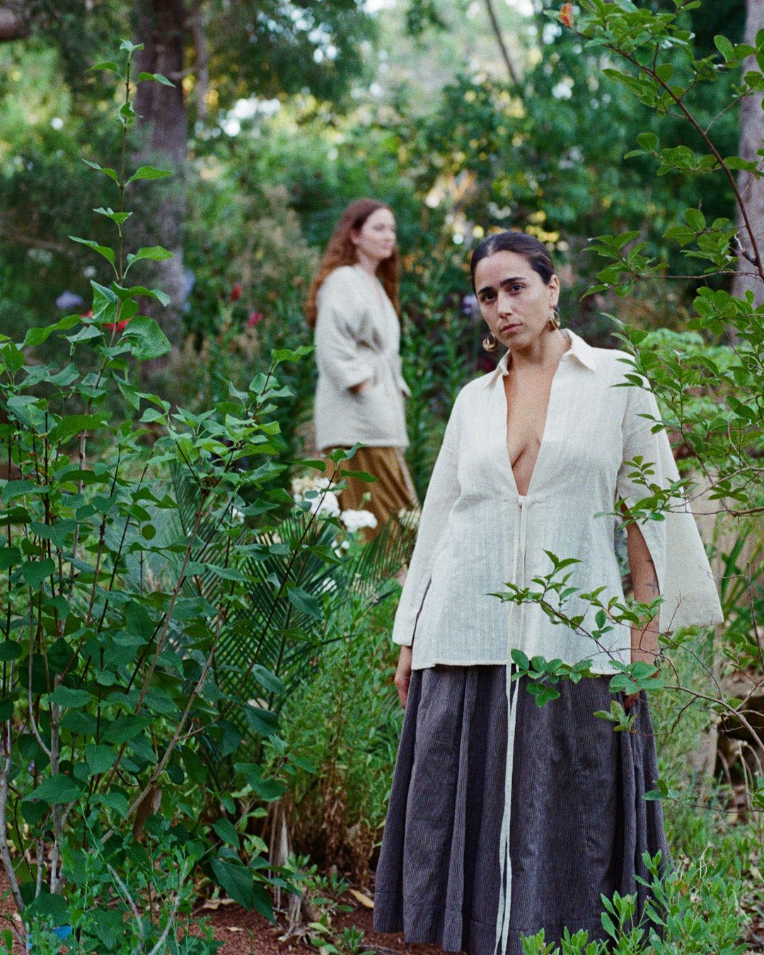 The Fuxi Shirt - Organic Kora White