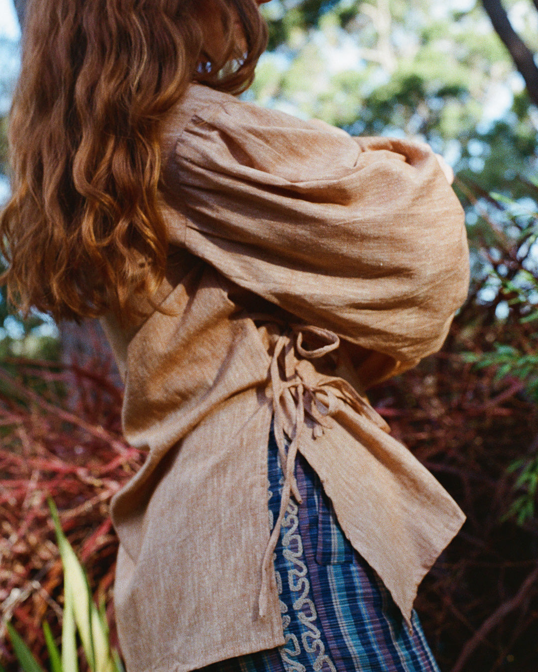 The Leni Blouse - Light Hazelnut Blouse