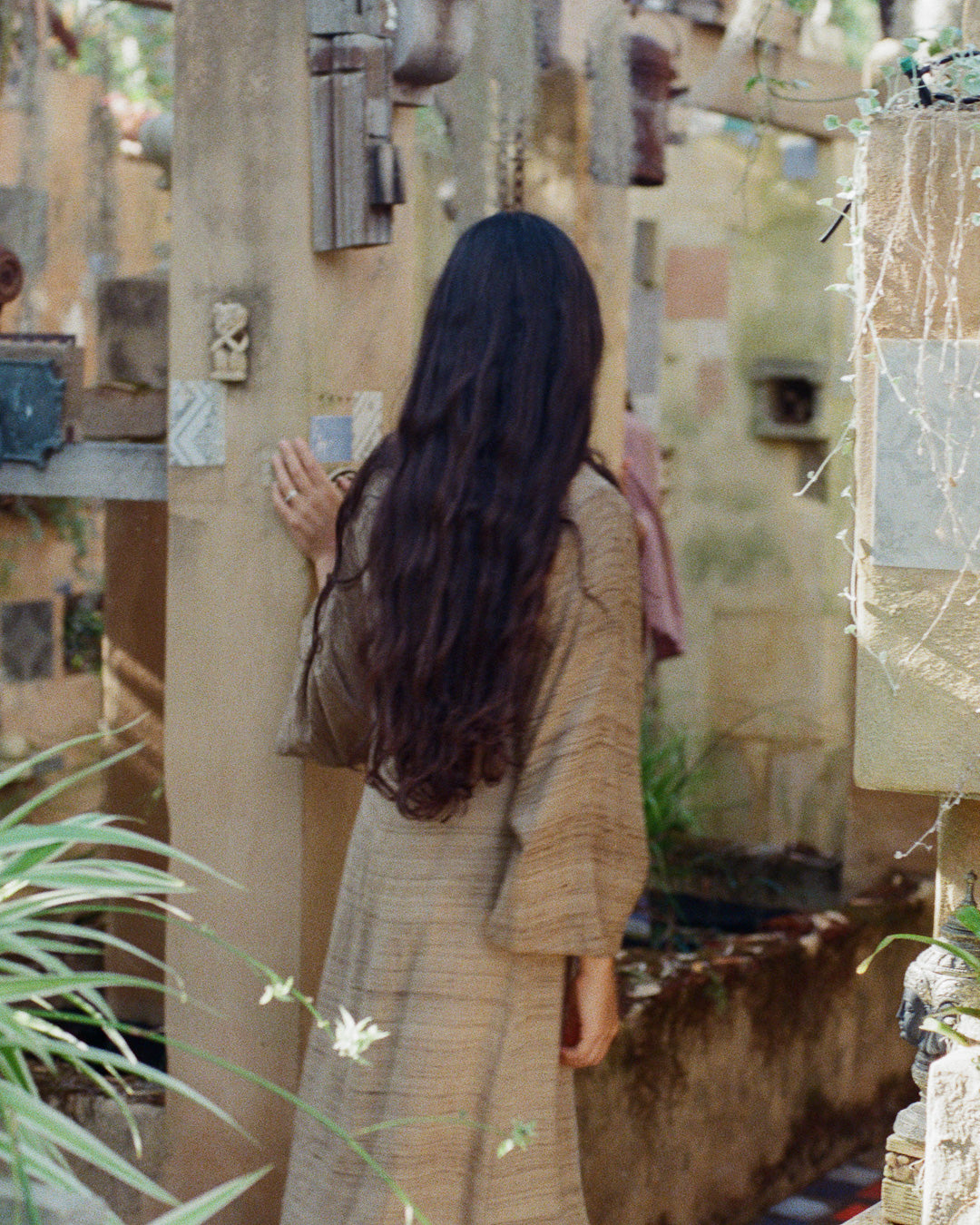 The Colombina Dress - Bronze Ketya Silk Dress