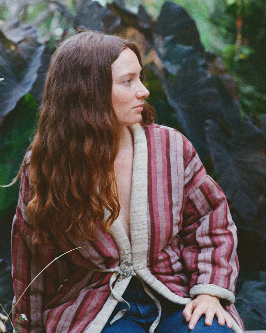 The Ta Hanten - Ivory Wheat Jacket