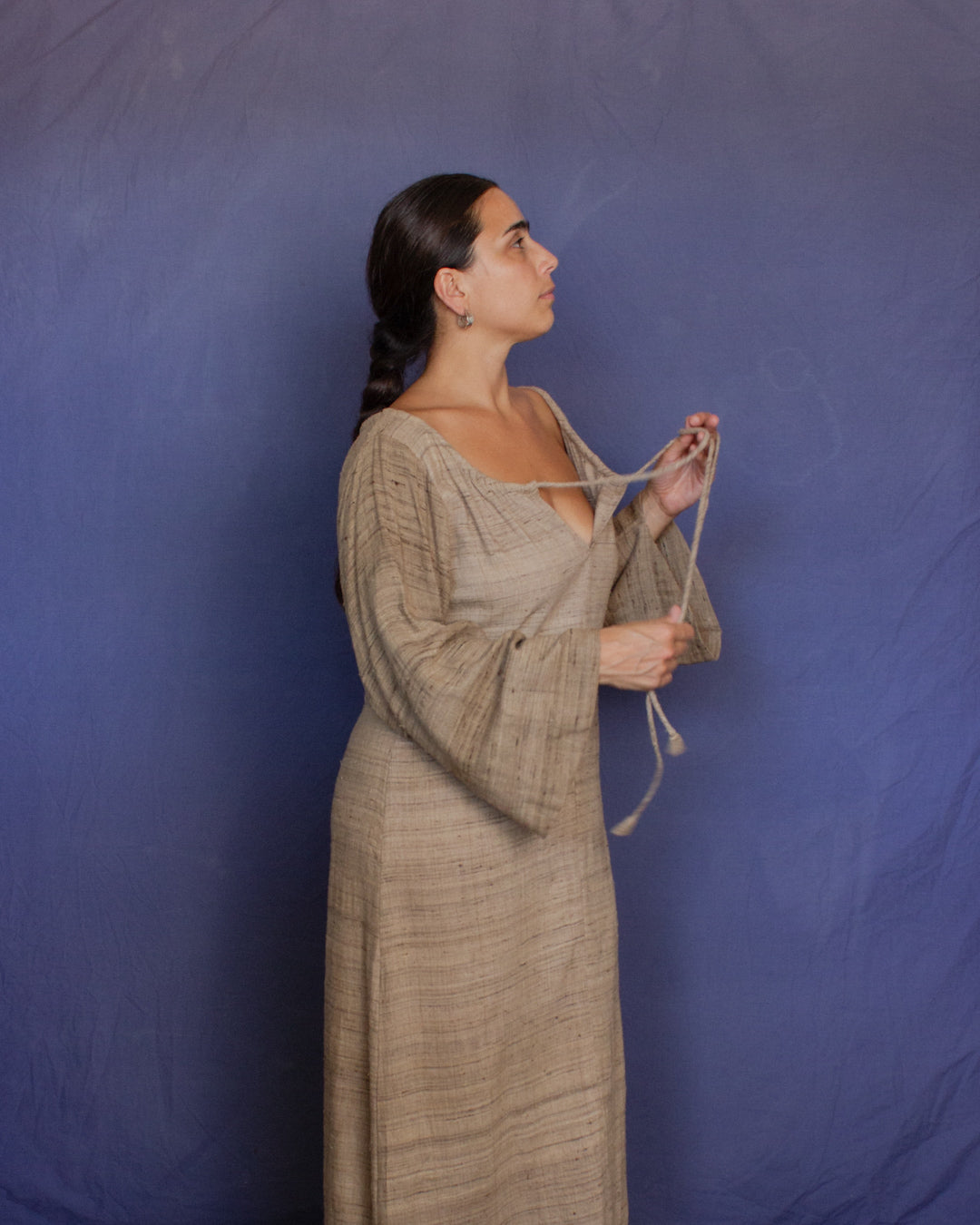 The Colombina Dress - Bronze Ketya Silk Dress