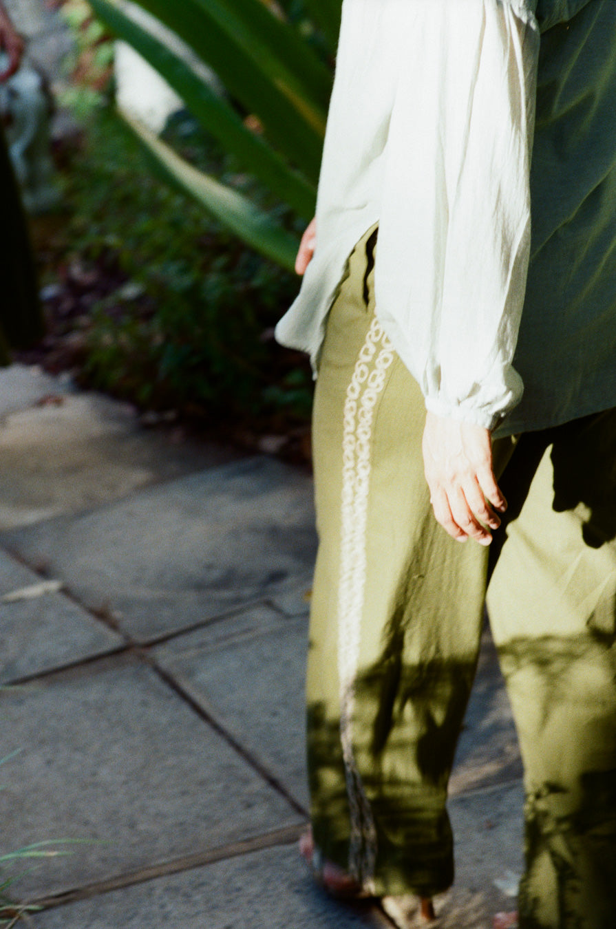 The Nüwa Pant - Dusty Fern Pant