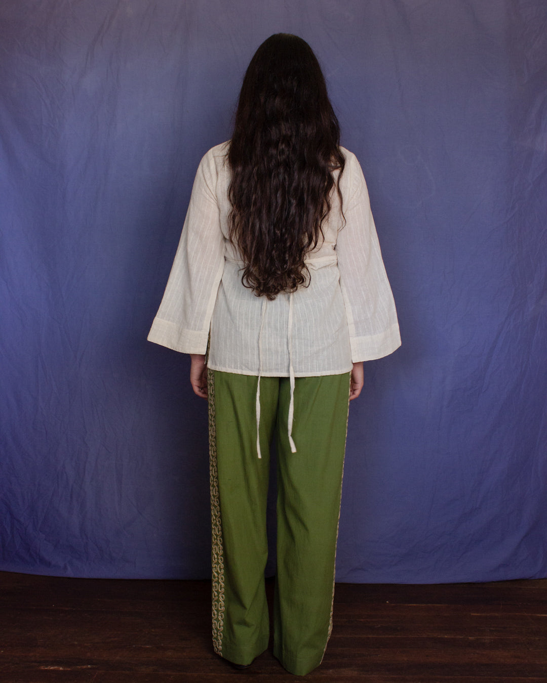 The Nüwa Pant - Dusty Fern Pant