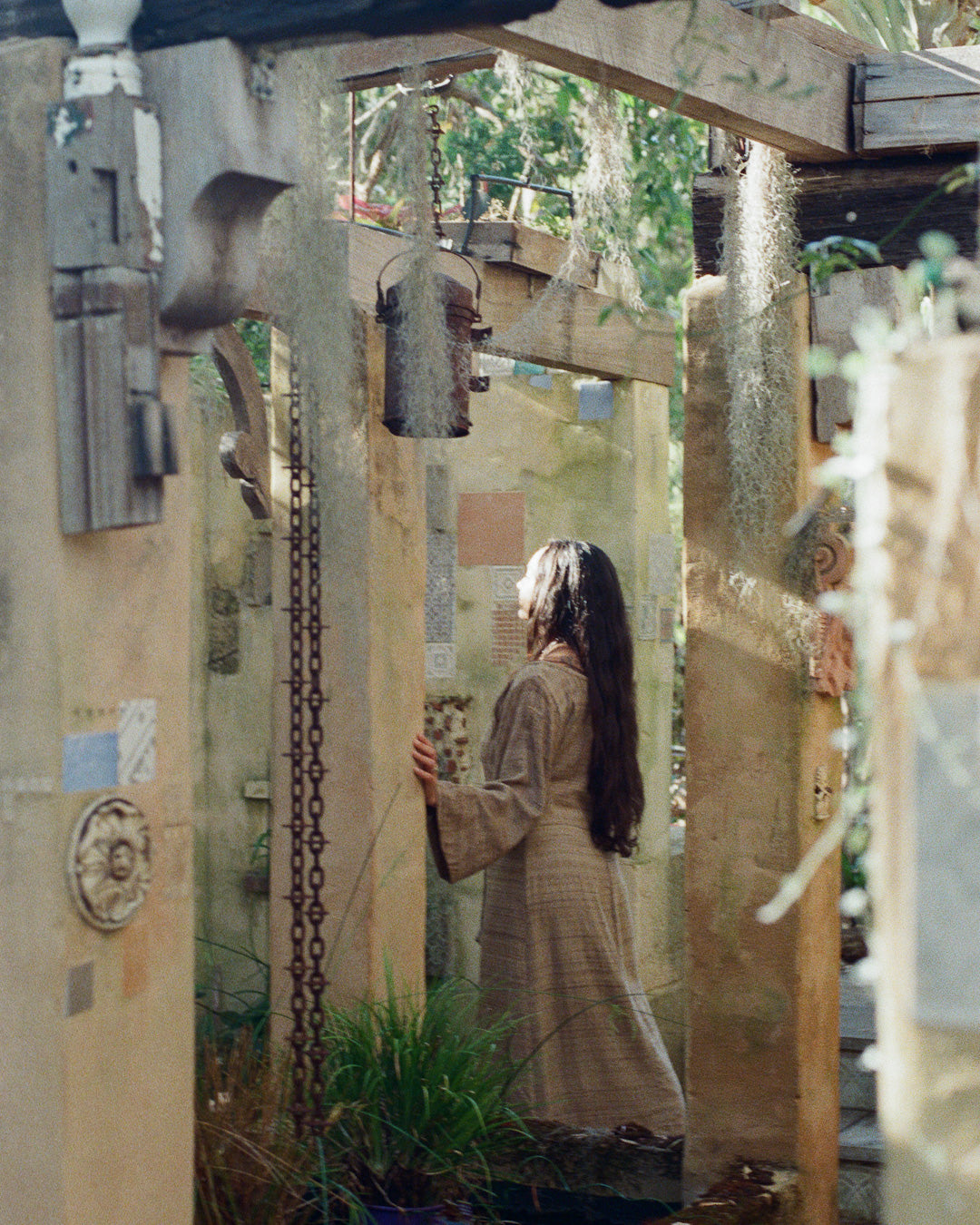 The Colombina Dress - Bronze Ketya Silk Dress