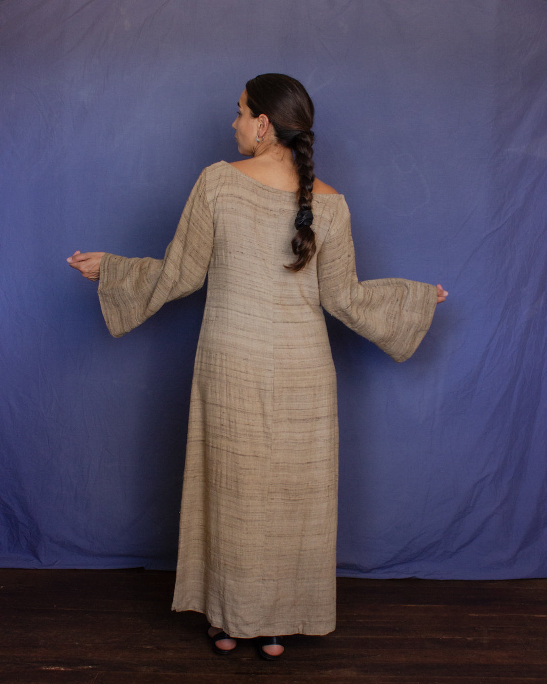 The Colombina Dress - Bronze Ketya Silk Dress