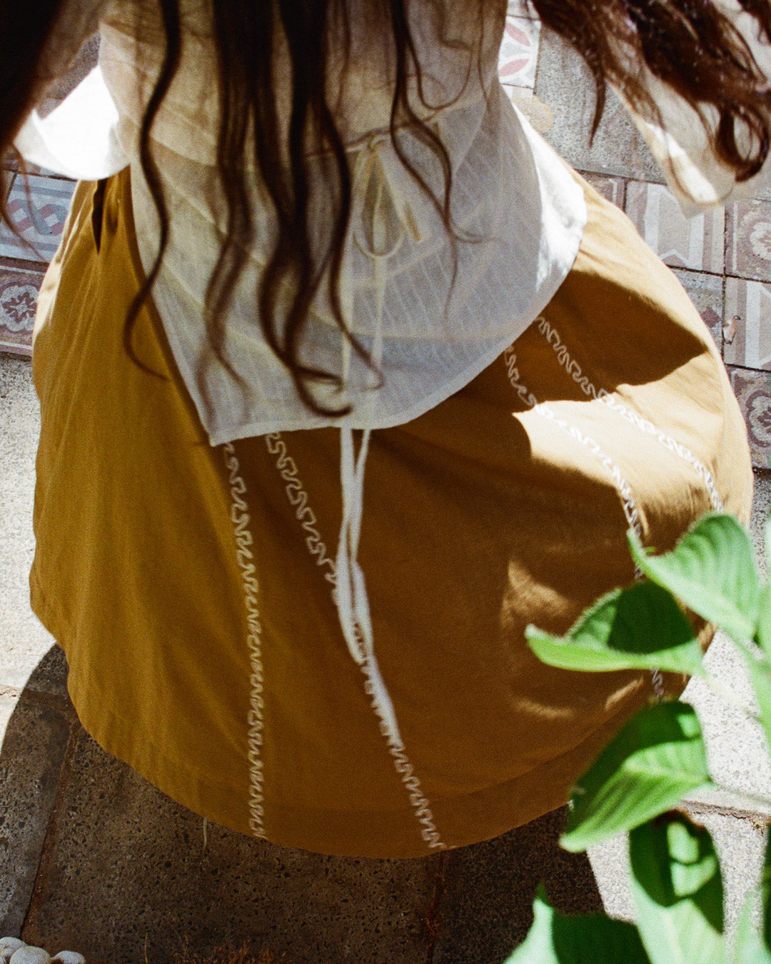 The Manisha Skirt - Mustard