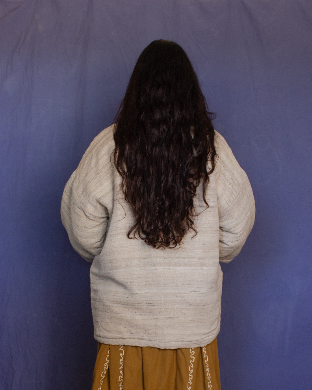 The Ta Hanten - Ivory Wheat Jacket