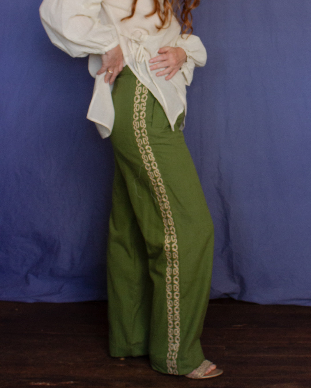 The Nüwa Pant - Dusty Fern Pant