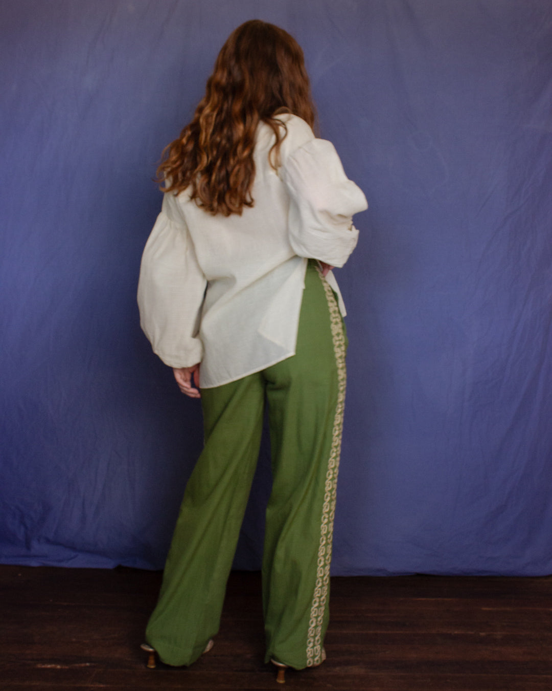 The Nüwa Pant - Dusty Fern Pant