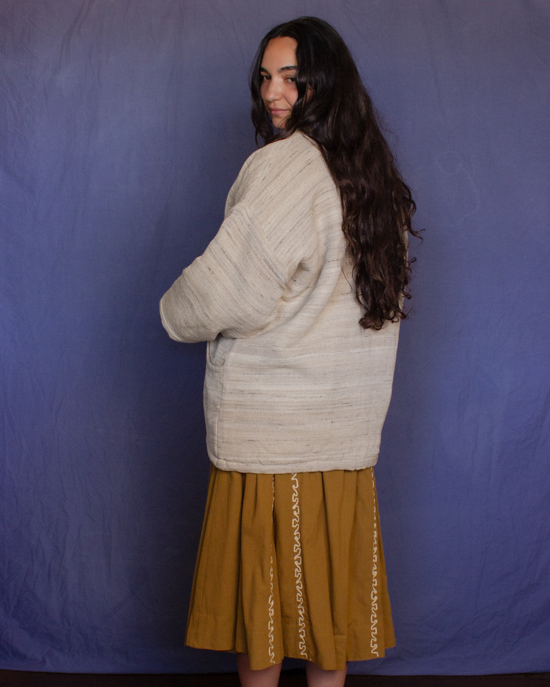 The Manisha Skirt - Mustard