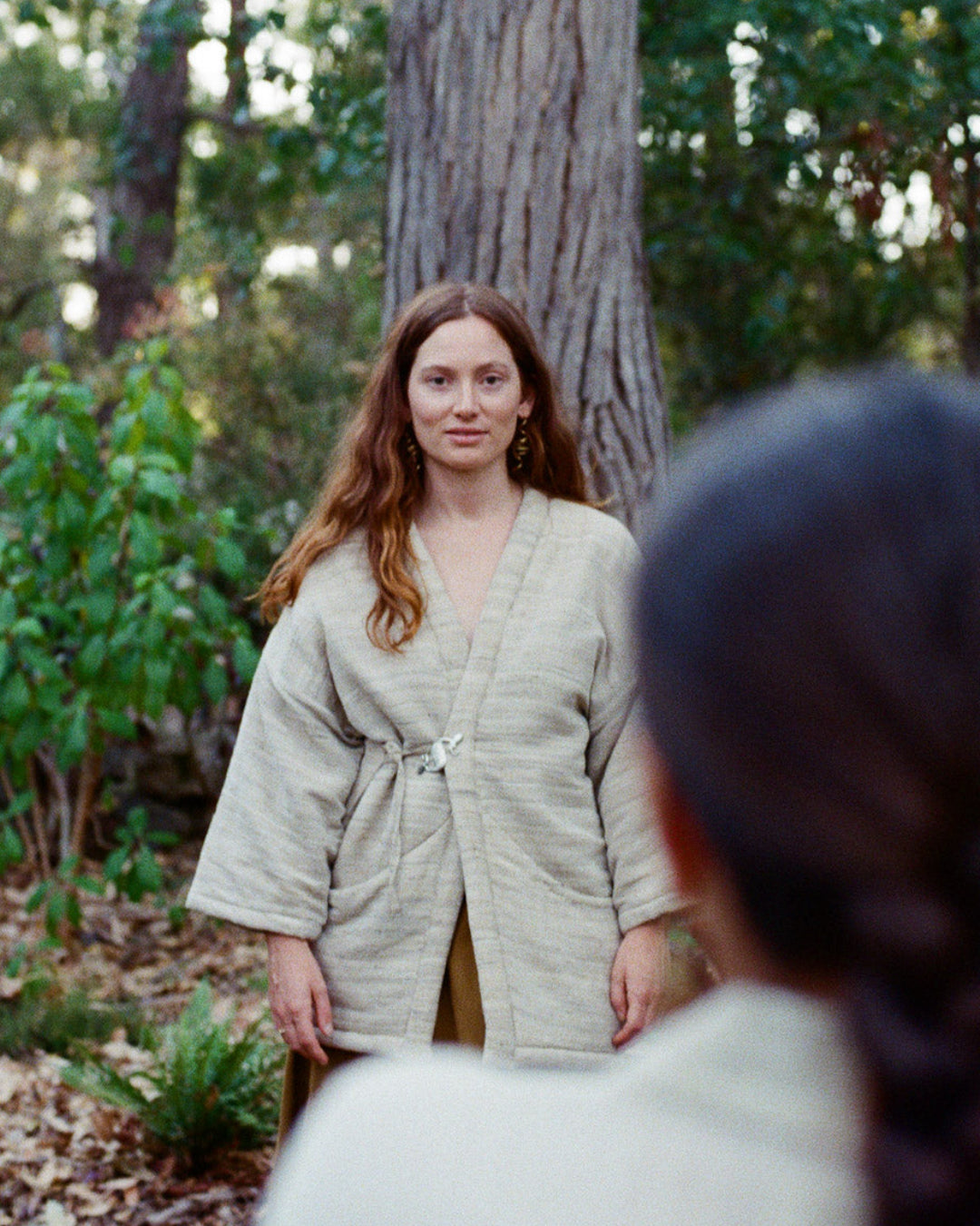 The Ta Hanten - Ivory Wheat Jacket